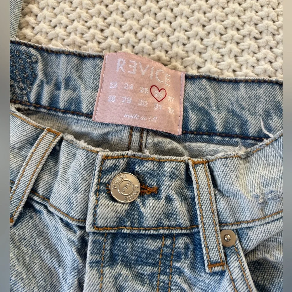 REVICE Light Blue Distressed Jeans - Picture 4 of 4